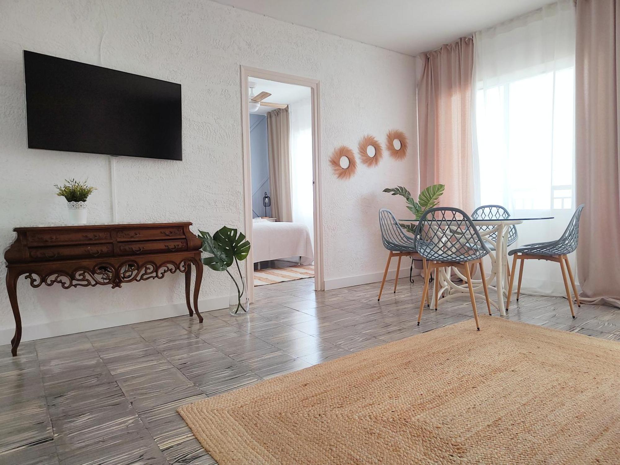 Apartamento Arena Blanca 200 M De La Playa Gandía Dış mekan fotoğraf