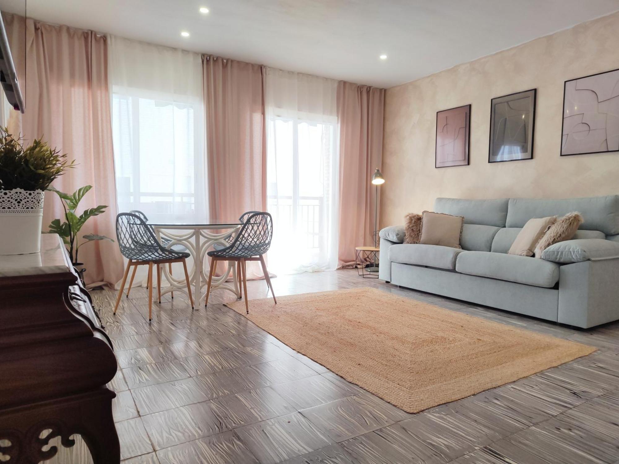 Apartamento Arena Blanca 200 M De La Playa Gandía Dış mekan fotoğraf