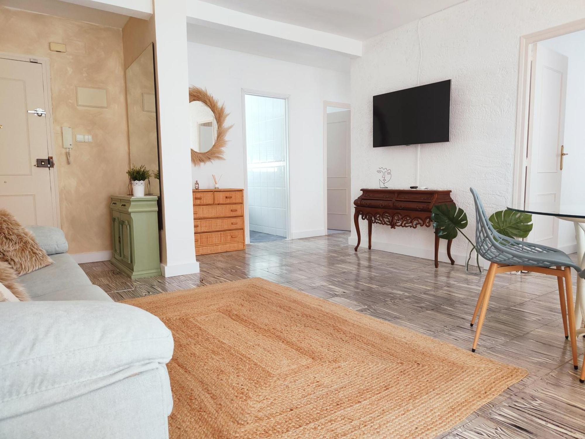 Apartamento Arena Blanca 200 M De La Playa Gandía Dış mekan fotoğraf
